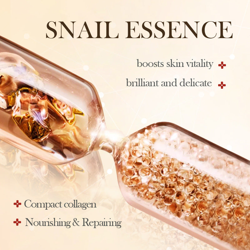 Capsule Essential Oil SADOER Snail Essence Milk Moisturizing and Rejuvenating Cream  Foreign Trade Wholesale