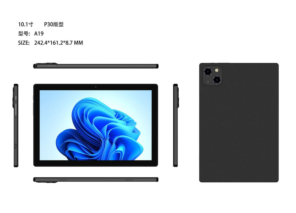 Popular9Android Smart Tablet A19 WiFi Bluetooth10.1Large Screen Eye Protection Tablet Manufacturer In Stock