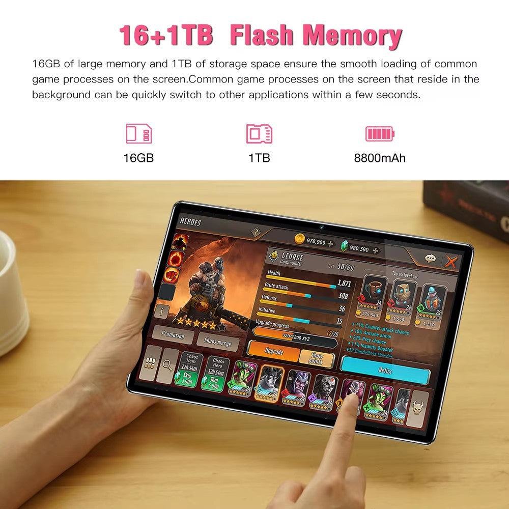 Popular S25 Ultra pro Android Smart Tablet PC10.1Inch5g Business Tablet for Calls