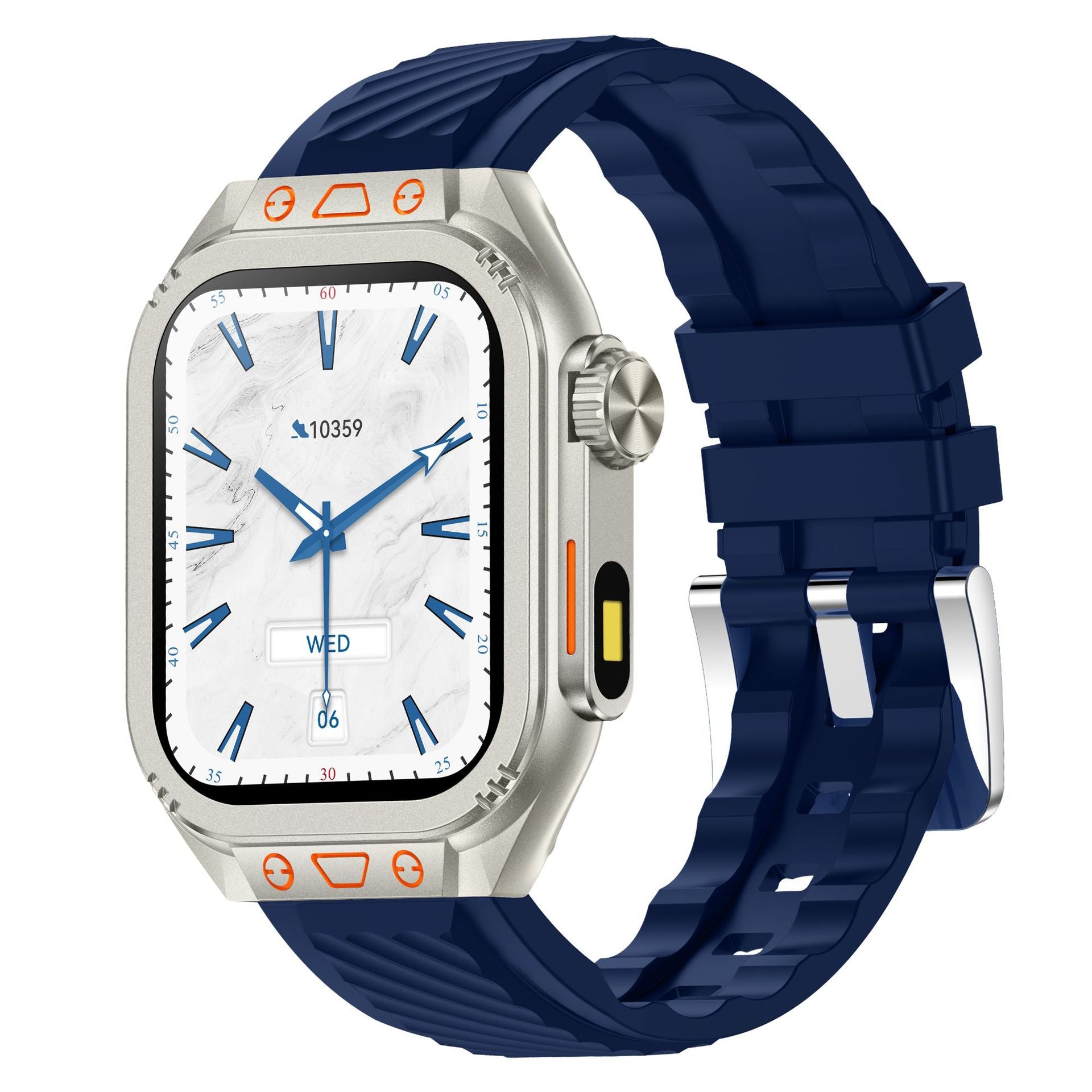 ZW10 Max Smart Watch Bluetooth Call True Heart Rate Step Sleep Monitor Flashlight Outdoor Three-Proof Sports