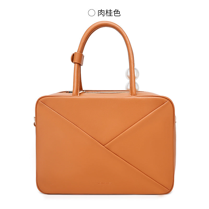 Fashion Women's Bag Niche Texture Single Shoulder Crossbody Bag Large Capacity Tote Bag Handheld Women's Laptop Bag