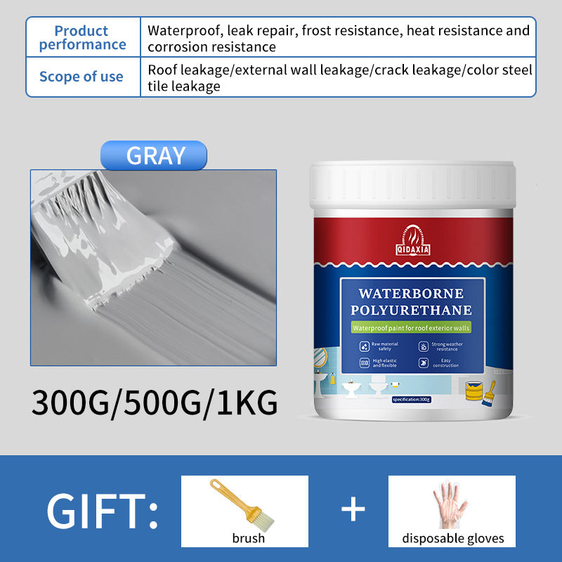 Multi-color Waterproof Leak Repair Glue Roof Waterproof Glue Coating House Leak Material Wholesale Water-based Polyurethane