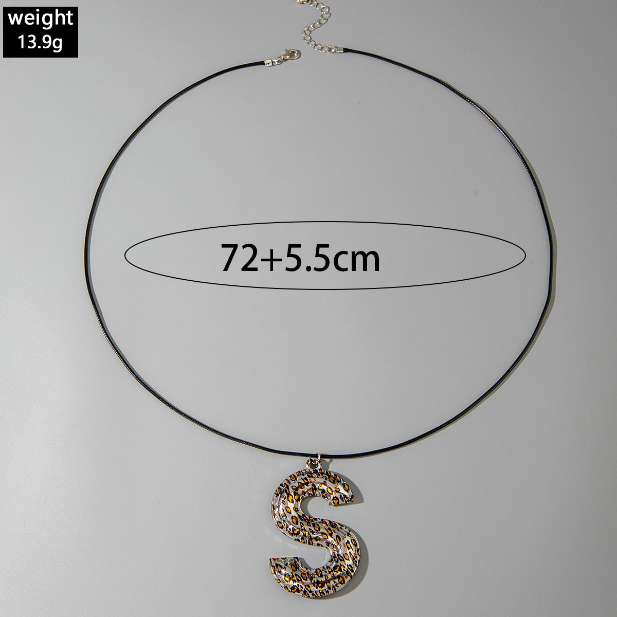 European and American New Style Personality Mesh Round Pendant Necklace for Women Elegant Simple Textured Round Pendant Rope Chain Necklace