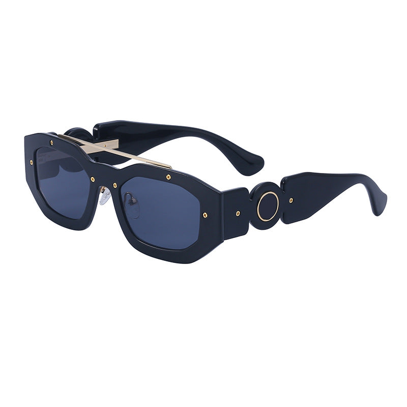 European and American Small Frame Sunglasses for Women UV Protection European and American Internet Celebrity Sunglasses for Women INS Wholesale