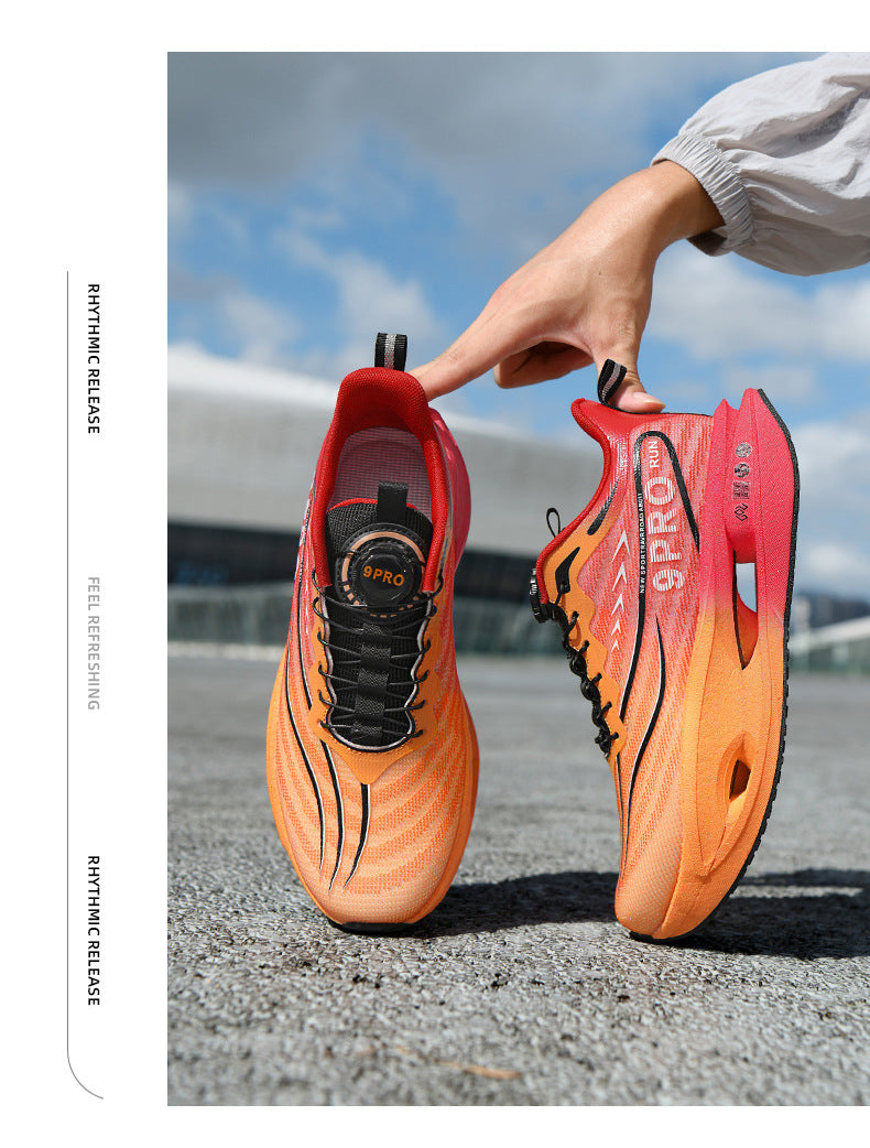 2025New Red Rabbit9pro Running Shoes Fashion Casual Carbon Plate Racing Running Shoes Double Layer Mesh Ultra Light Sports Shoes