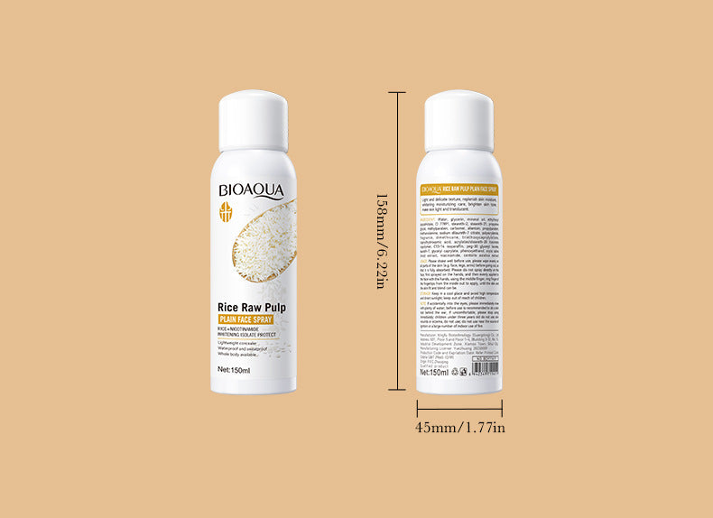 Rice Skincare Set BIOAOUA Rice Puree Series Six-Piece Set Box  Wholesale
