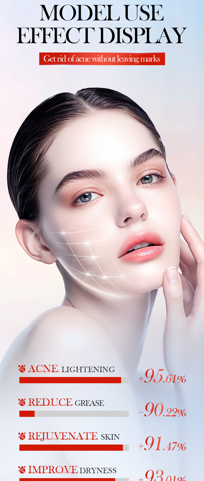 Skin Rejuvenation and Brightening Serum SADOER Moisturizing and Hydrating Essence Gel Cross-Border Wholesale