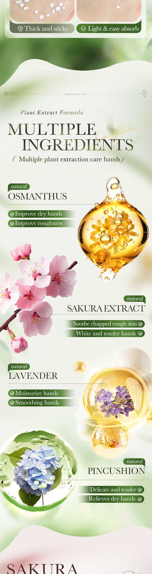 Fragrance Moisturizing Hand Cream Set BIOAOUA Autumn and winter moisturizing hand cream  foreign trade wholesale