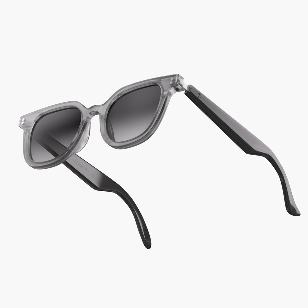 European and American Private Models AI Translation Smart Bluetooth Glasses A12Open-type Anti-leakage Sound Unisex Glasses
