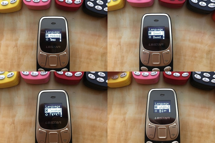 Hot Sale L8star bm10Ultra-small Micro Phone Mini Straight Bluetooth Dialing Button Dual SIM Phone
