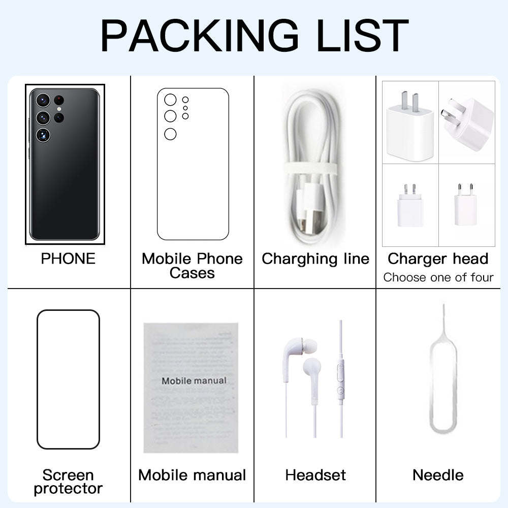 New Global Exclusive Smart5G Mobile Phone S23Ultra 16+1TB Android All-in-One Device Source Factory