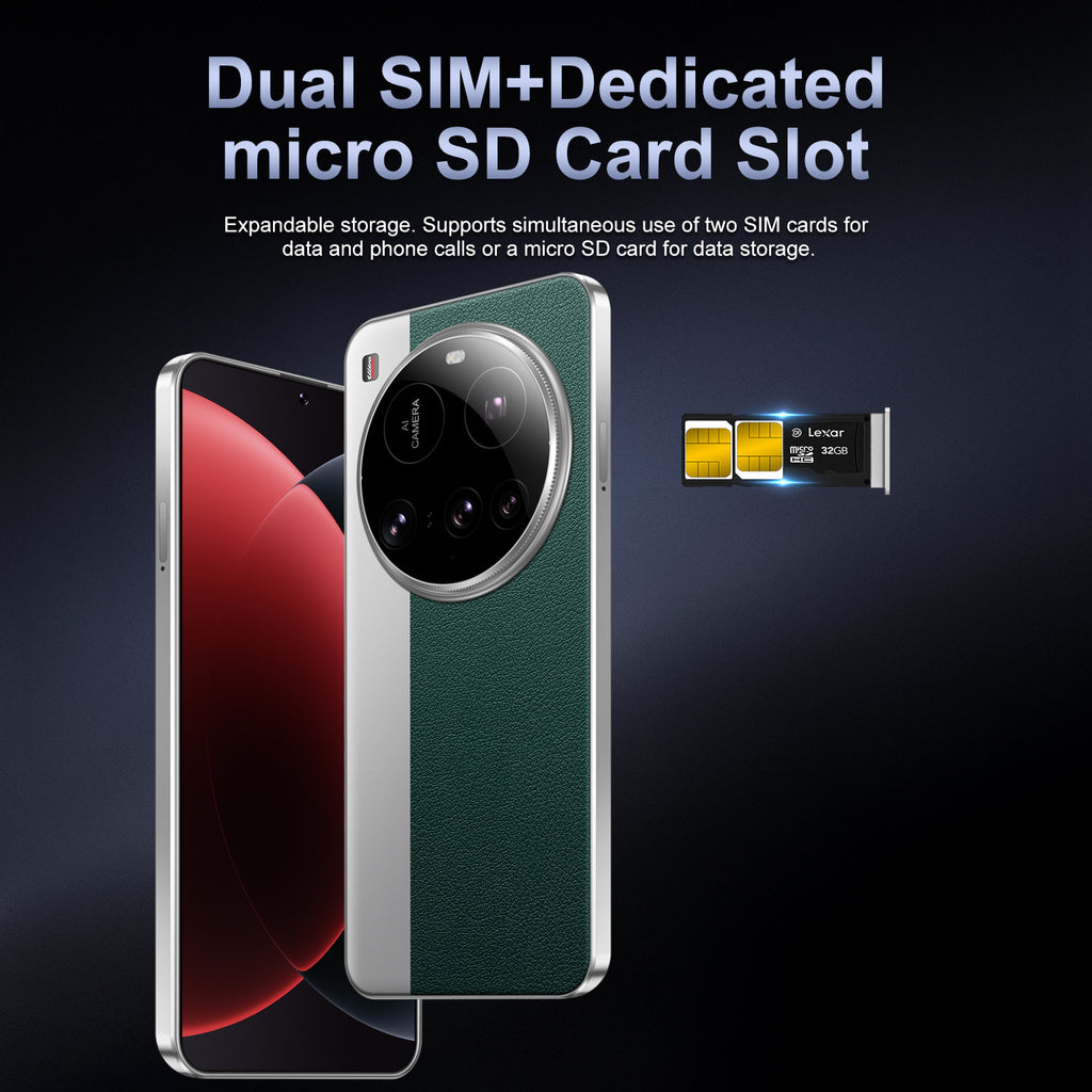 M15 Ultra Mobile Phone7.3Inch Large Screen16+1TB Memory Global All-in-One Machine Directly Shipped from Factory