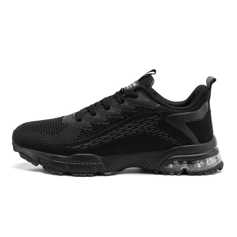 New Fashion Jelly Sole Men's Shoes Flyknit Breathable Casual Shoes Student Running Sports Shoes Export Men's Shoes