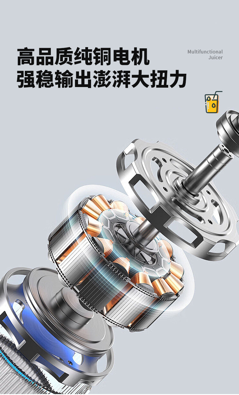 Customized Ice Crushing Juice Maker for Home Use, Fully Automatic Juice and Pulp Separation, Fruit Juice Maker, Juice Extractor