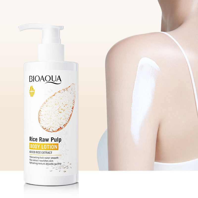 Body Lotion250ml BIOAOUA Rice Moisturizing Hydrating Lotion  Wholesale