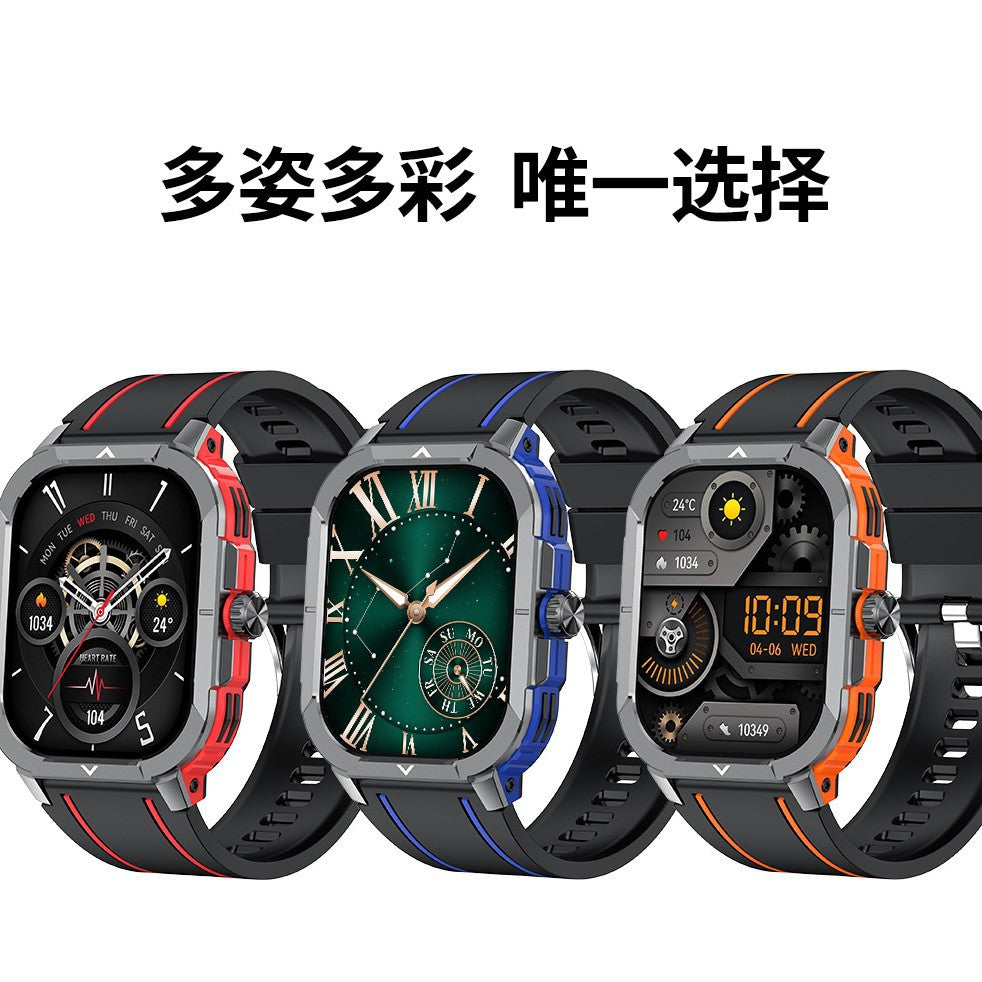 Private Model HK56Smart Watch Bluetooth Calling2.06AMOLED Outdoor Sports Screen Three-Proof Hot-Selling Sports Health