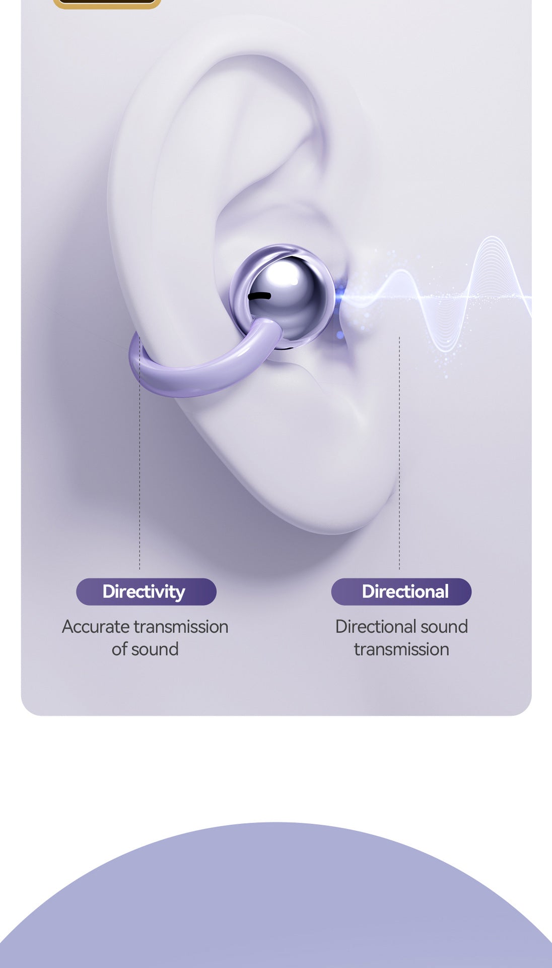 Featured Selection2025New GL8Ultra-long Battery Life High Appearance Private Model Ear Clip Bluetooth Earphones Wholesale