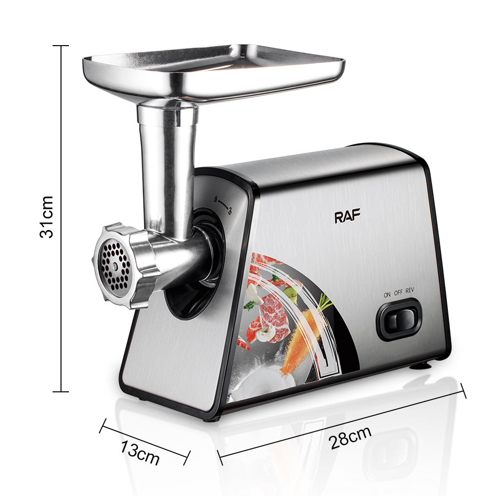 【Exclusive for 】Commercial Electric Meat Grinder Chicken Bone Grinder Meat Mincer Sausage Stuffer Meat Mixer