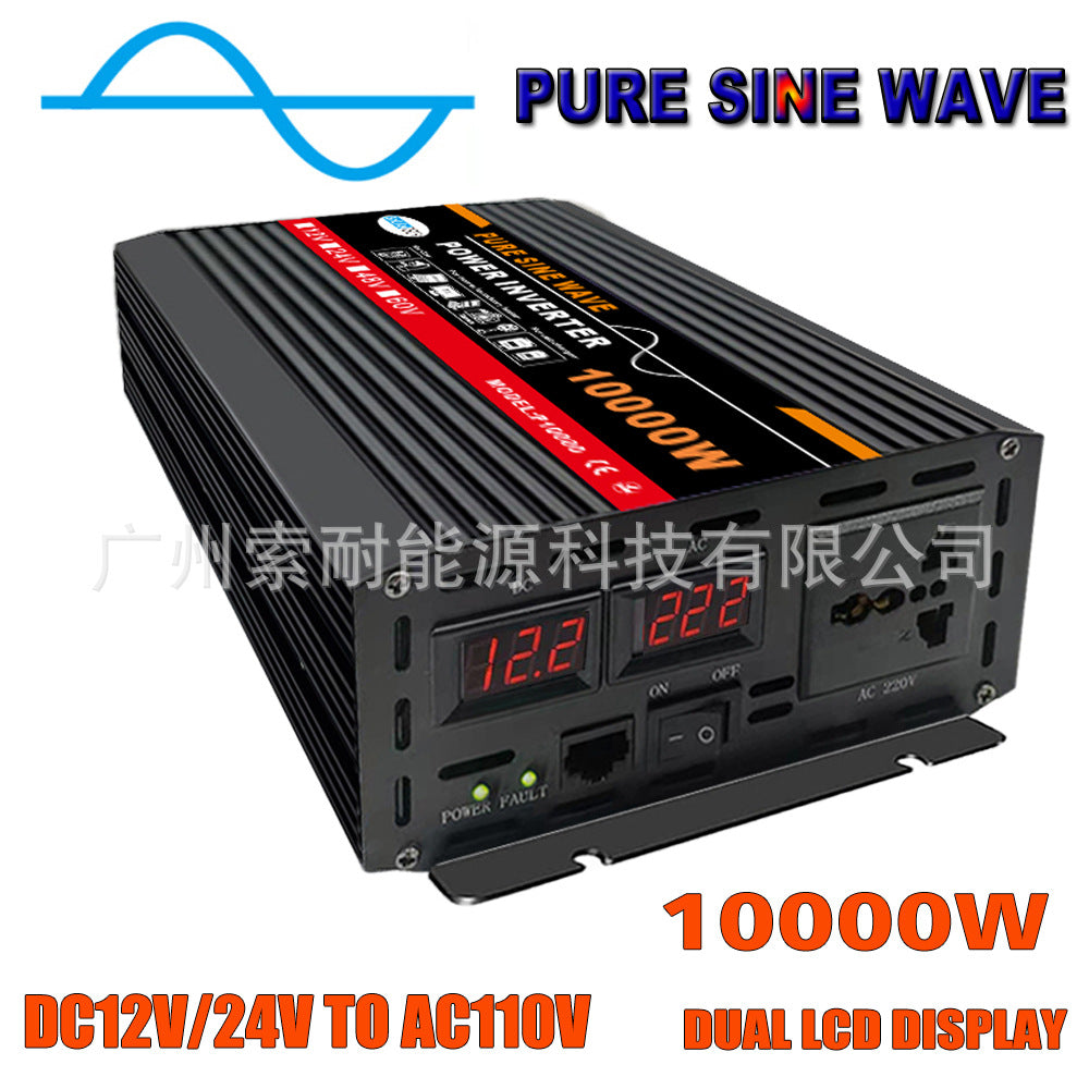 Automotive Pure Sine Wave Inverter1500W Converter Outdoor Power Supply12V24V48V60V Turn110V220V