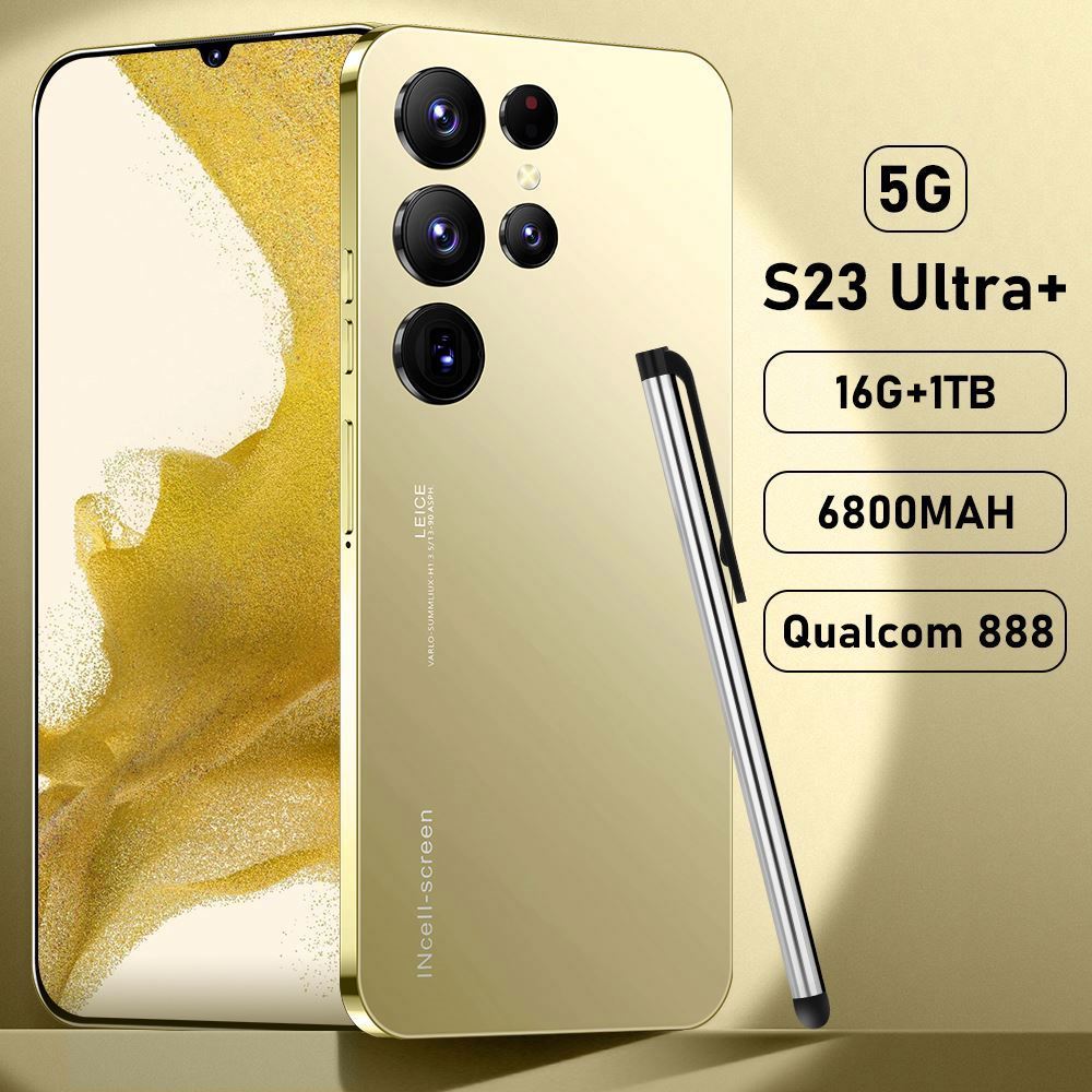 2024Popular S23 Ultra Mobile Phone16+1T All-in-One Machine7.3Factory for large screen smartphone