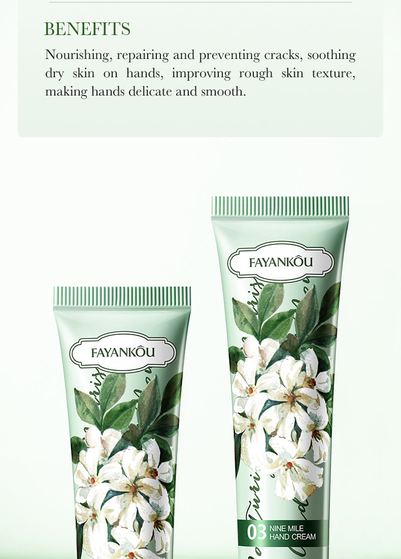 Plant and Fruit Hand Cream FAYANKOU Moisturizing Autumn and Winter Anti-Dry Crack Hand Cream  Foreign Trade Wholesale
