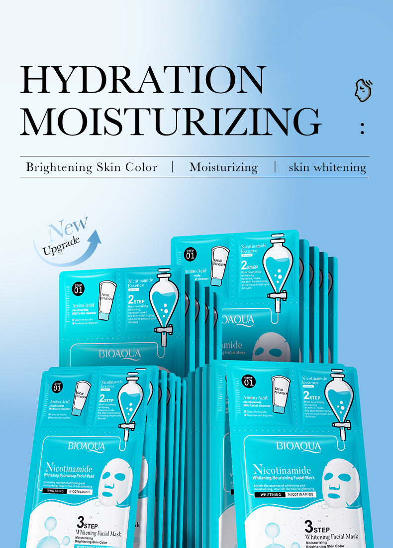 Trilogy Face Mask BIOAOUA Cleansing Facial Cleanser Hydrating Essence  Wholesale