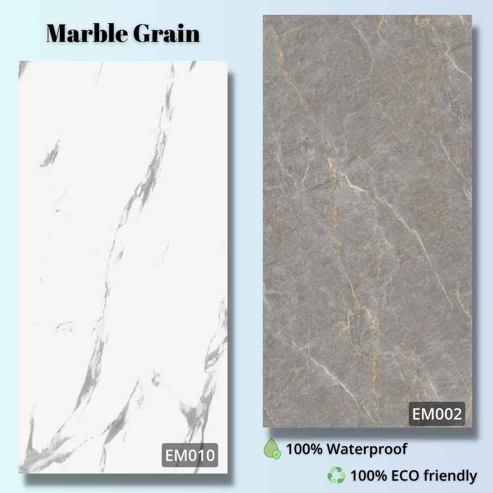 Bathroom Pvc Marble Waterproof External Spc Wall Cladding