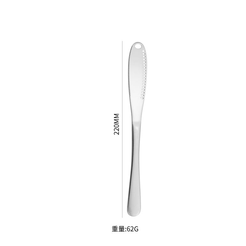 1010Stainless Steel Public Tableware Salad Dessert Spoon Fork Hotel Restaurant Self-service Spoon Fork Set