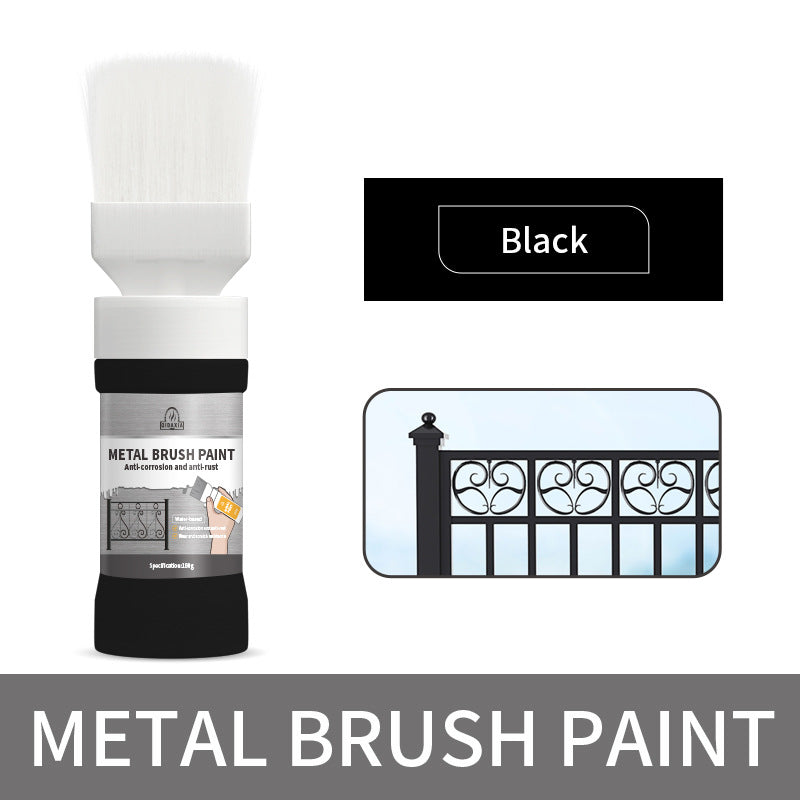 New Product Paint Manufacturer Comes With Brush Water Iron Art Iron Gate Railing Renovation Anti-rust Paint Metallic Paint Renovation Tool