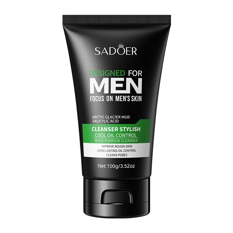 Men's Facial Cleanser100g Cool and Refreshing Men's Cleansing Face Wash for  Wholesale