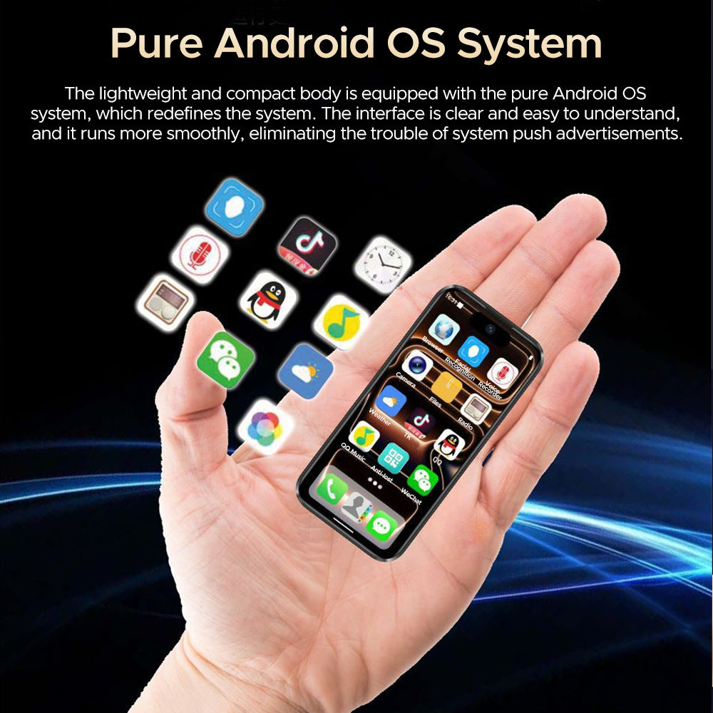 Mini I17Promax Mini Smart Small Phone3.51 Inch Android Smart Island XS17Mini Mobile Phone