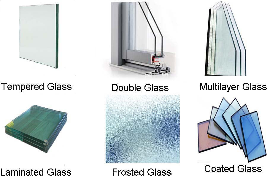 Factory Wholesale Price Matte Black Frame Stair Glass Railing Prices Design