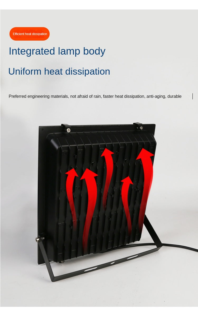 Ip65 Grade Waterproof And Durable Outdoor Lighting Luminous High-Power Led Outdoor Flood Light