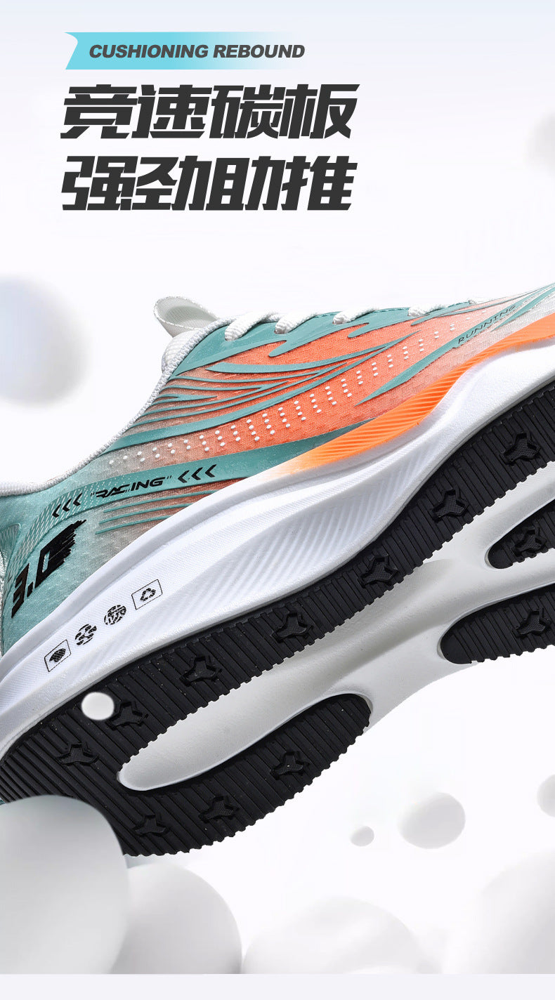 New Summer Lightweight Wear-resistant Men's Running Shoes Carbon Plate Non-slip Sports Shoes Casual Fashion Shoes