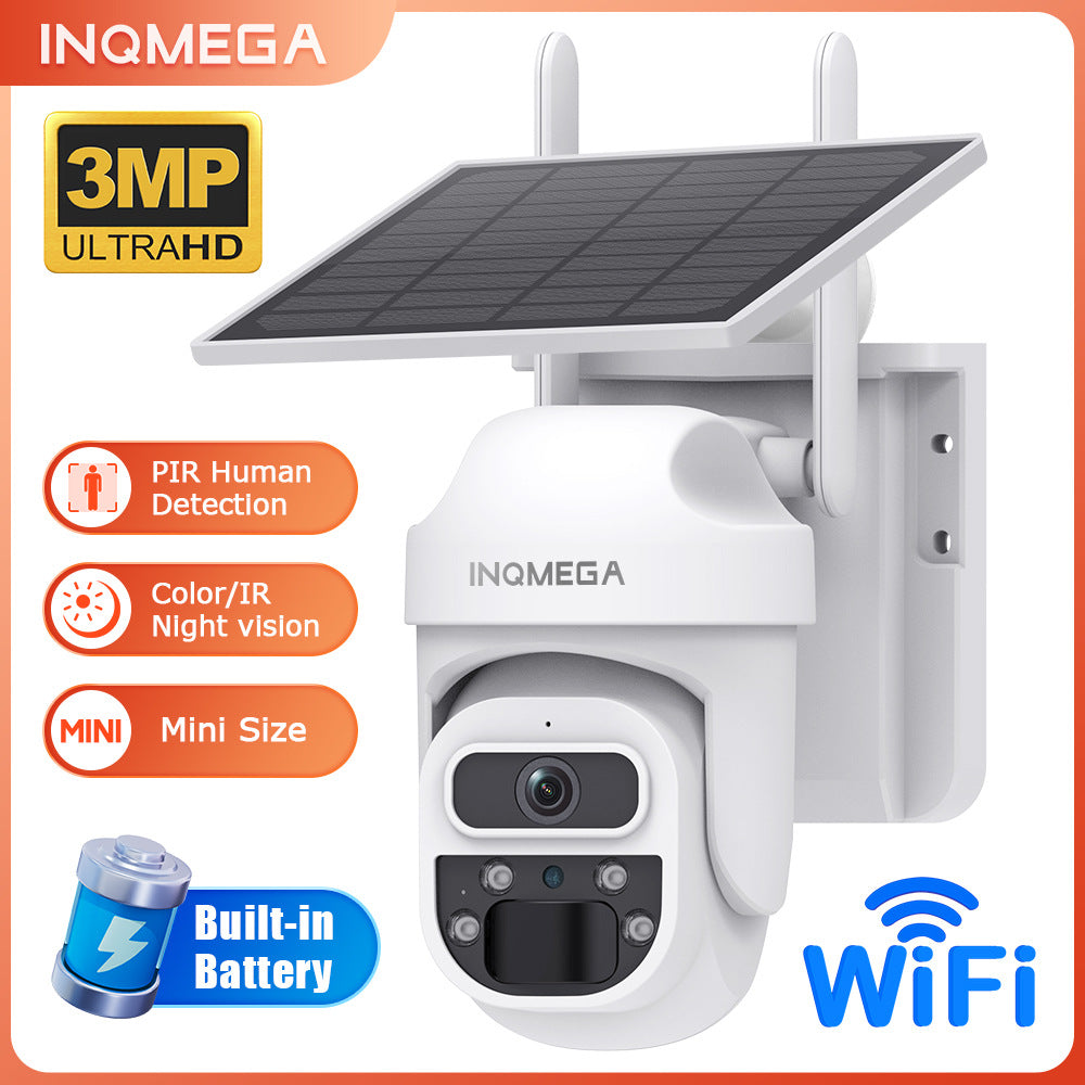 New4G Solar Camera Camera300Wan HD Full Color Night Vision Surveillance Outdoor Camera