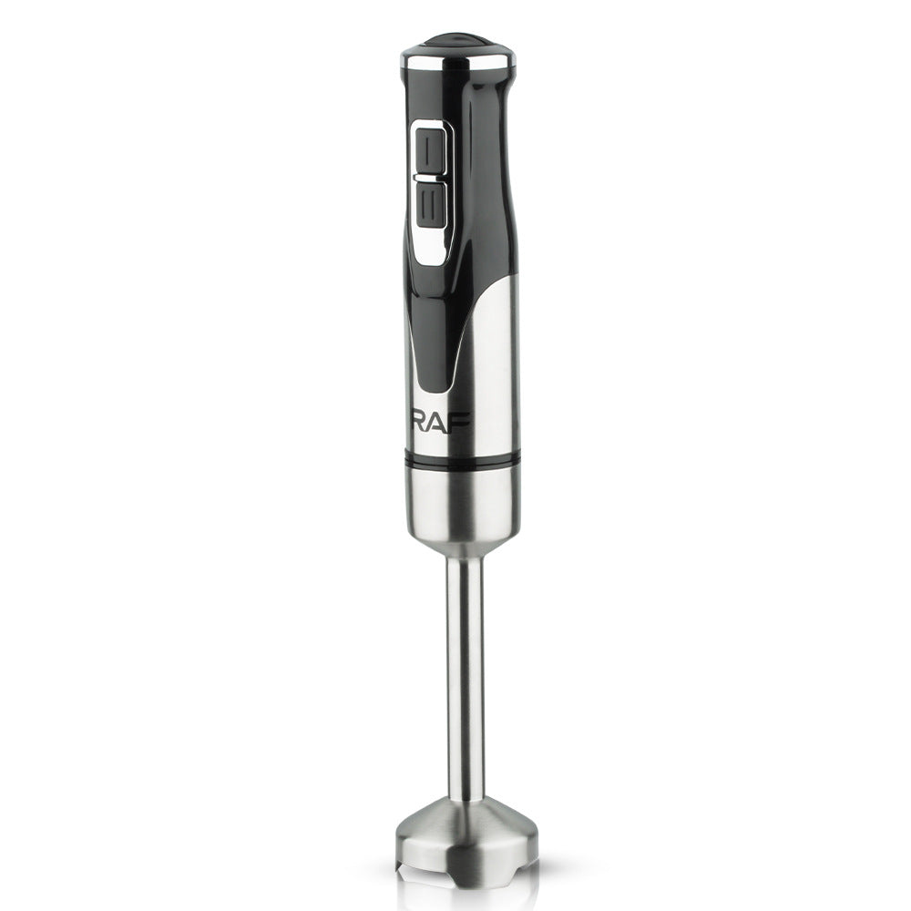 RAF EU Standard Portable Household Food Blender Handheld Electric Stainless Steel Cooking Stick Mixer