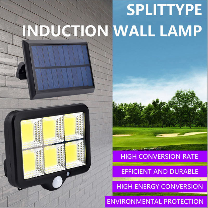 Outdoor Waterproof Ultra-Bright Solar Garden Light Split Body Sensor Light Wall Light Landscape Light Street Light Emergency Light