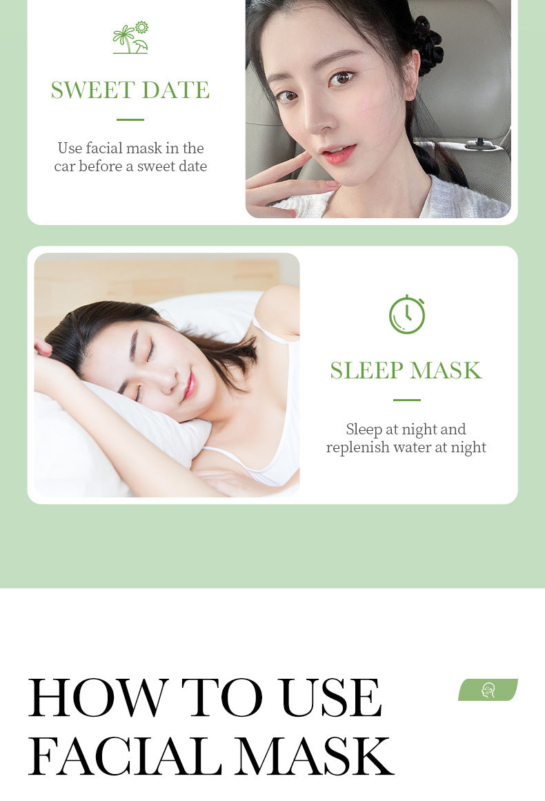 Plant Enzyme Mask25gBIOAOUA Hydrating and Moisturizing Tablets for Cross-Border Wholesale