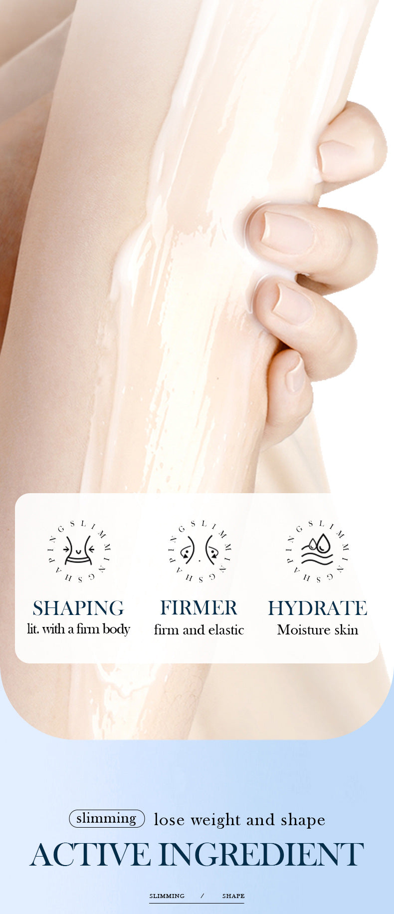 Slimming Cream SADOER Body Shaping Care Products  Foreign Trade Live Streaming Skincare Manufacturer Wholesale