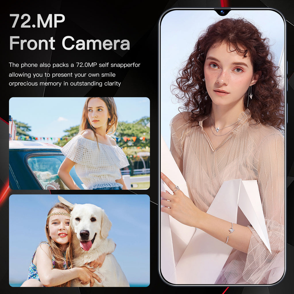 New C30 Pro Mobile Phone16+1T Android Smart Large Screen Mobile Phone Factory AliExpress Hot Sale
