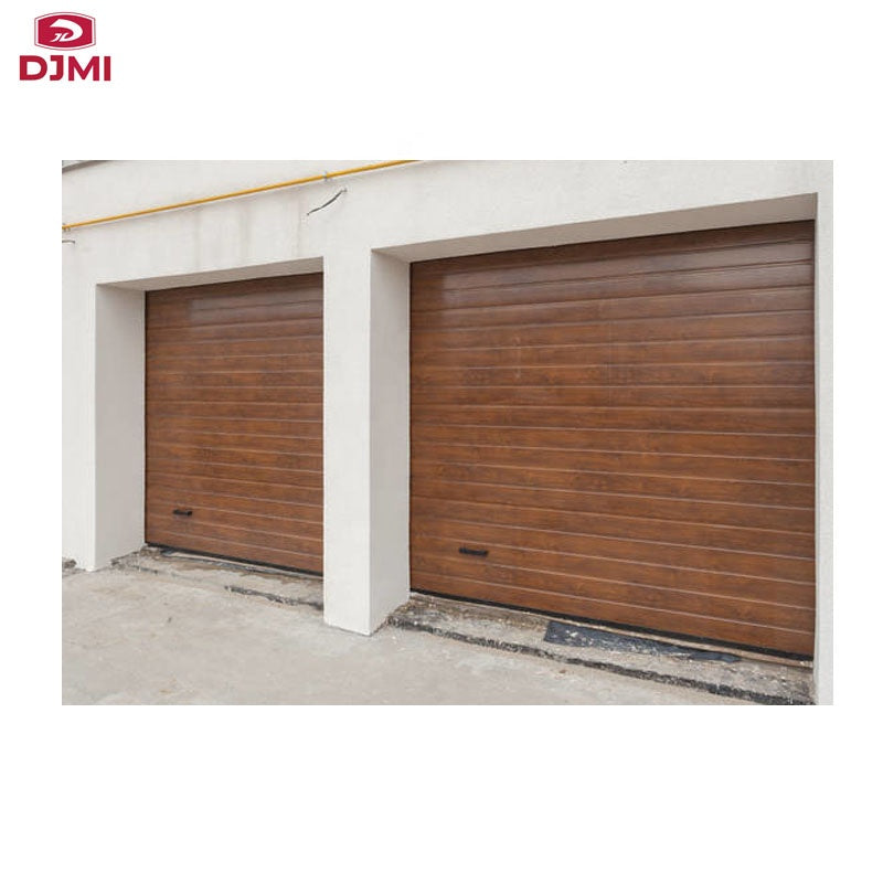 Professional Garage Hardware Kits Puerta De Garaje Seccional Steel Front Door