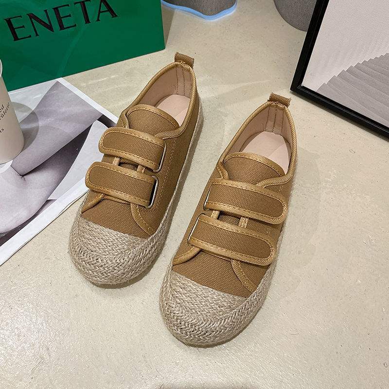 Women's Slip-On Fisherman Shoes Lazy Loafers2025Spring and Autumn New Style Flat Casual Loafers for Women