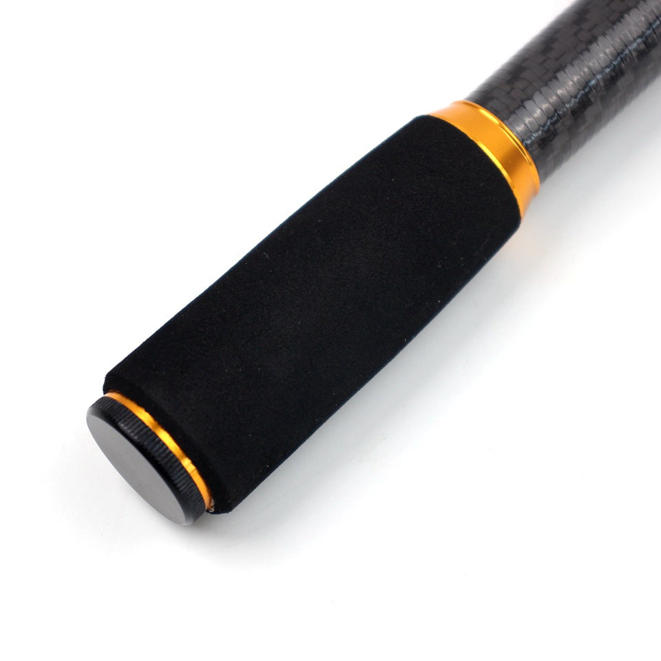 Manufacturer Wholesale New Short Section Sea Rod Carbon Fiber Telescopic Universal Fishing Rod Portable Lure Rod European and American Fishing Gear