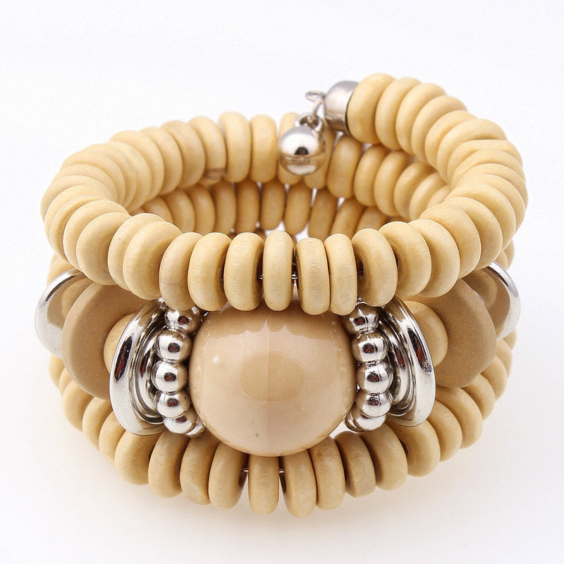 Blind Box Multi-layer Vintage Bracelet Bohemian Style Gift for Friends Stackable Turquoise Friendship Bracelet