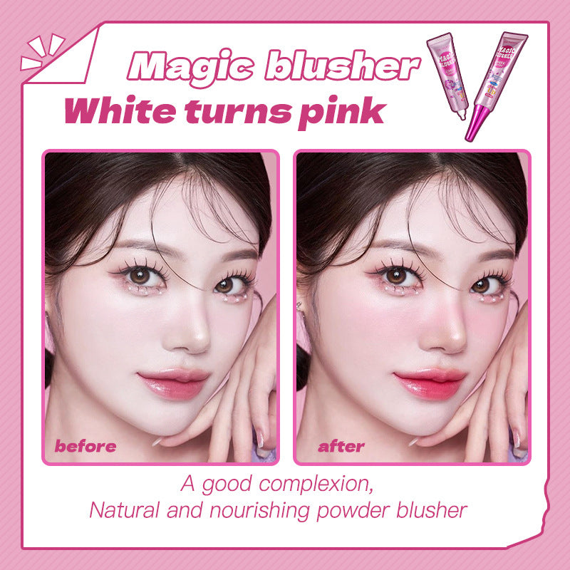 Philippines Olauty Magic Temperature-Sensitive Color-Changing Liquid Blush30ml Shimmer Smoky Eyeshadow Blush Cream Makeup