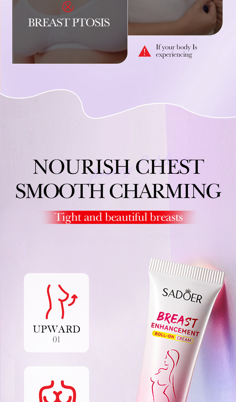 Roll-on Cream20g SADOER Breast Firming and Plumping Massage Care Beauty Cream  Wholesale