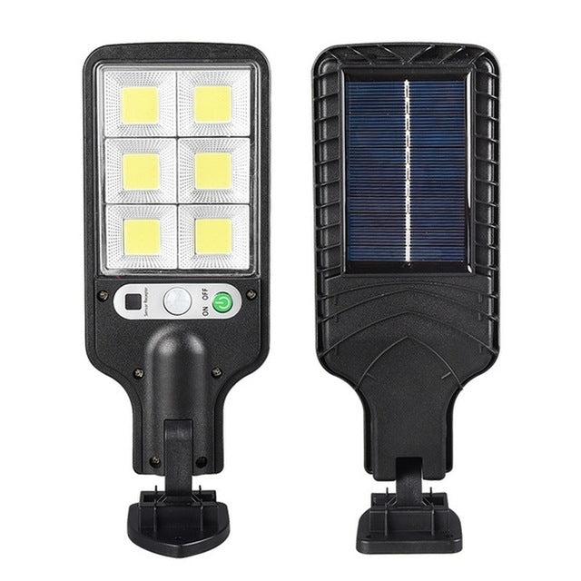 Outdoor Solar Street Light New Human Body Sensing Garden Light with Remote Control LED Wall Lamp Waterproof Garden Light