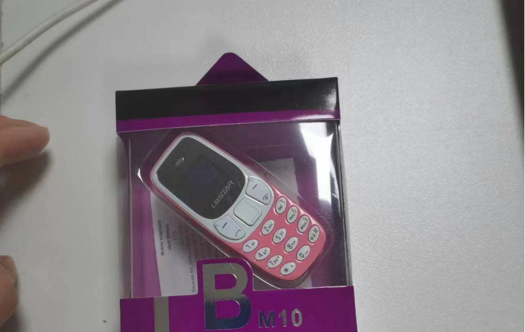 Exclusive Supply BM10Mini Mobile Phone Portable Ultra-long Standby Elderly Phone Non-smart Multi-language Button Small Mobile Phone