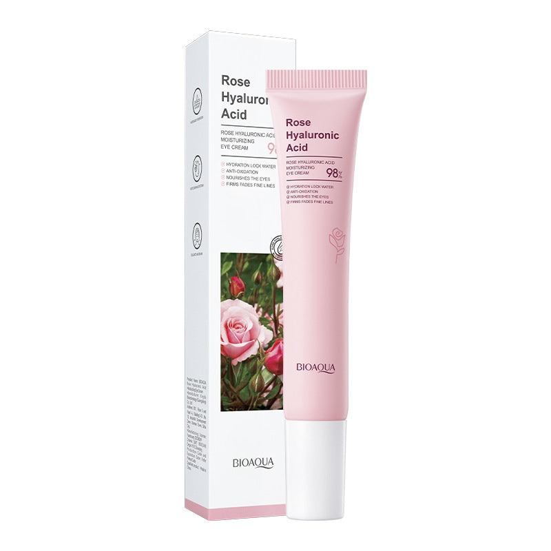 Rose Hyaluronic Acid Skincare Set Hydrating, Cleansing, Moisturizing, and Skin Rejuvenation Six-Piece Set Wholesale from Foreign Trade Manufacturer