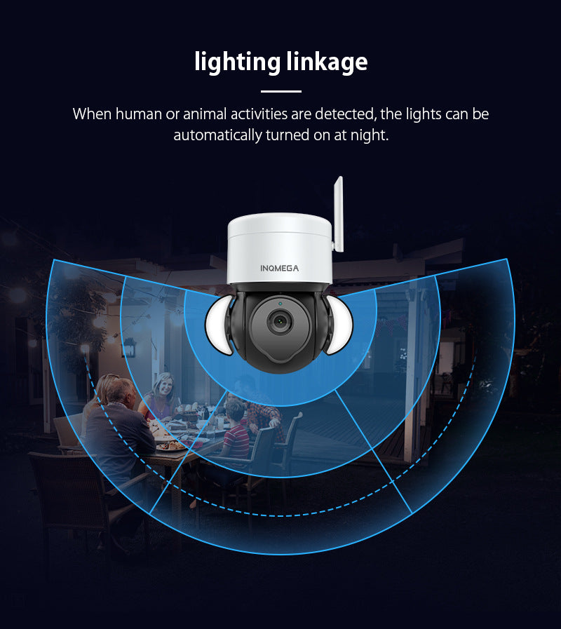 Factory Private Model 500High Definition Surveillance TUYA Wireless Garden Ball Camera WiFi Tuya Smart Surveillance Camera